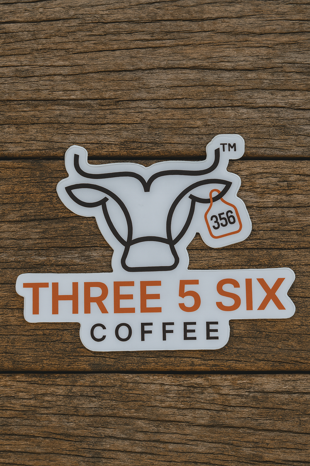 Three 5 Six Sticker